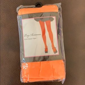 Women’s orange tights